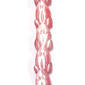 CAT'S EYE FROG 15X20MM PINK